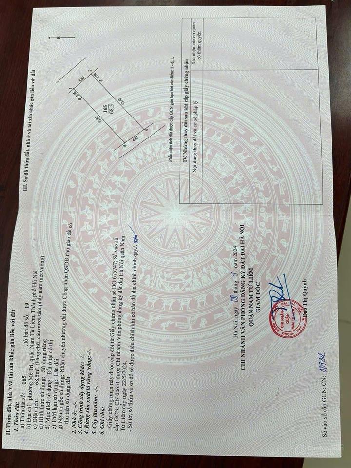 Siêu phẩm mặt phố đồng me trục 60m hiếm vỉa hè 8m diện tích 68m 2 mặt thoáng cực giá tr