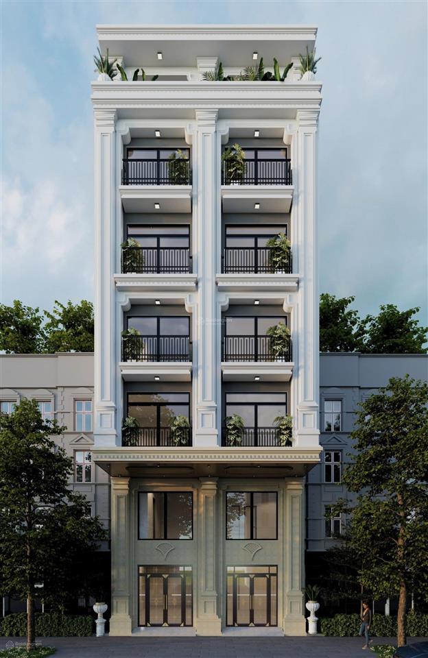 Cầu diễn tòa căn hộ dịch vụ xây mới view hồ ô tô đỗ cửa 70m 8 tầng, 18 phòng khép kín ful