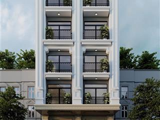 Cầu diễn tòa căn hộ dịch vụ xây mới view hồ ô tô đỗ cửa 70m 8 tầng, 18 phòng khép kín ful