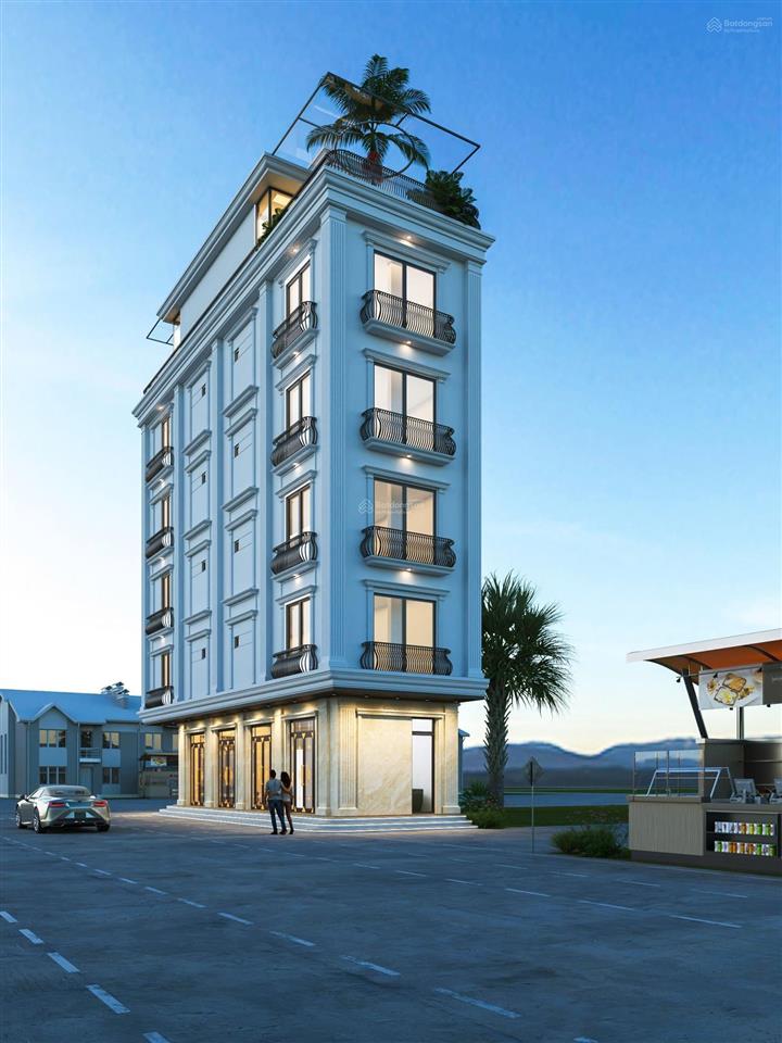Tòa nhà văn phòng 9 tầng + hầm lô góc phân lô ô tô tránh doanh thu 100tr/tháng. diện tích 65m2