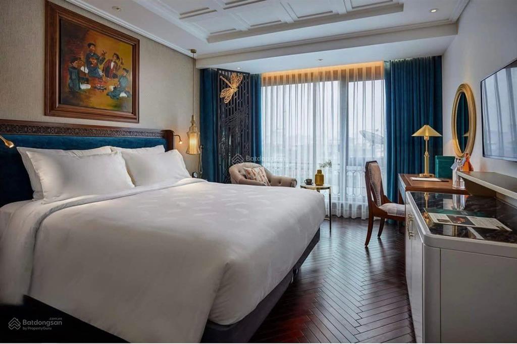 Tòa khách sạn & căn hộ cao cấp mới hoàn thiện %, tổng diện tích 588m2, thiết kế 13 tầng 3 than