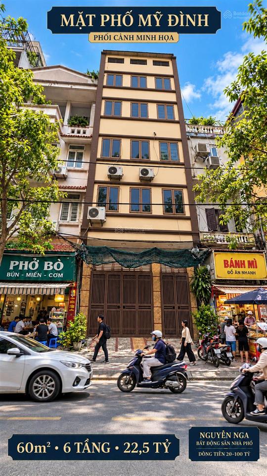 Anh chị cần tìm nhà mặt phố, thích tầm nhìn thoáng? tham khảo căn này! căn mặt phố mỹ đình có view