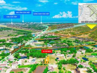 Đất chính chủ trung tâm xã nam cửa việt 165m2  gần biển, giá tốt chỉ 550 triệu