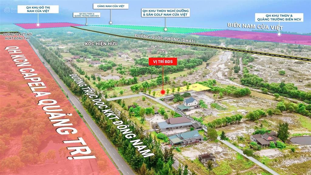 Sở hữu ngay đất biển nam cửa việt  5x27m  giá cực tốt