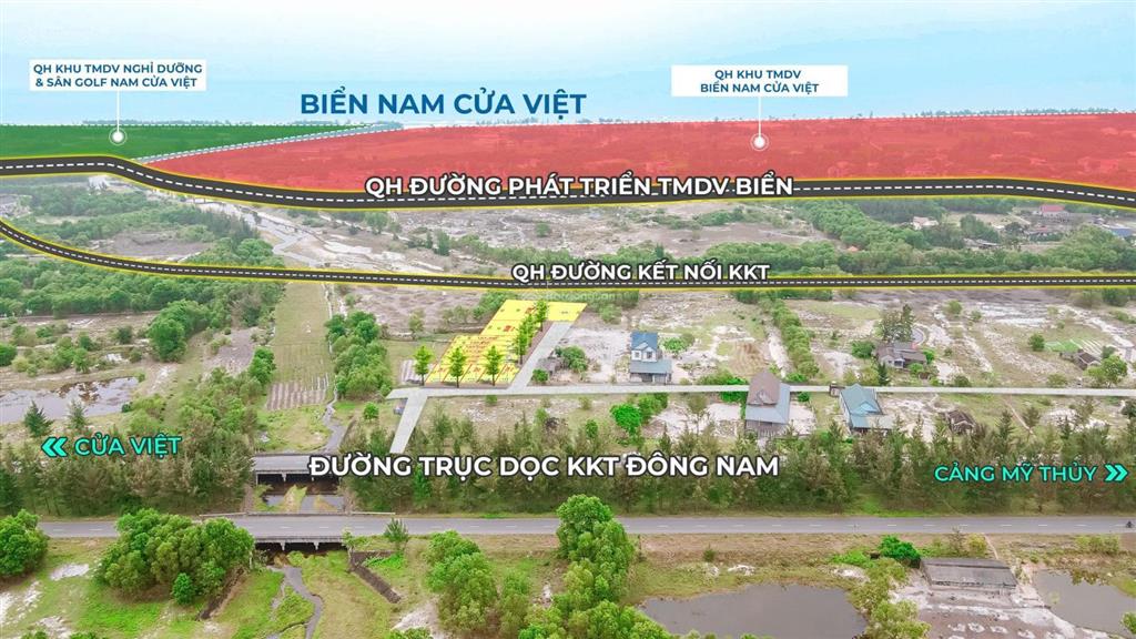 Sở hữu ngay đất biển nam cửa việt  5x27m  giá cực tốt