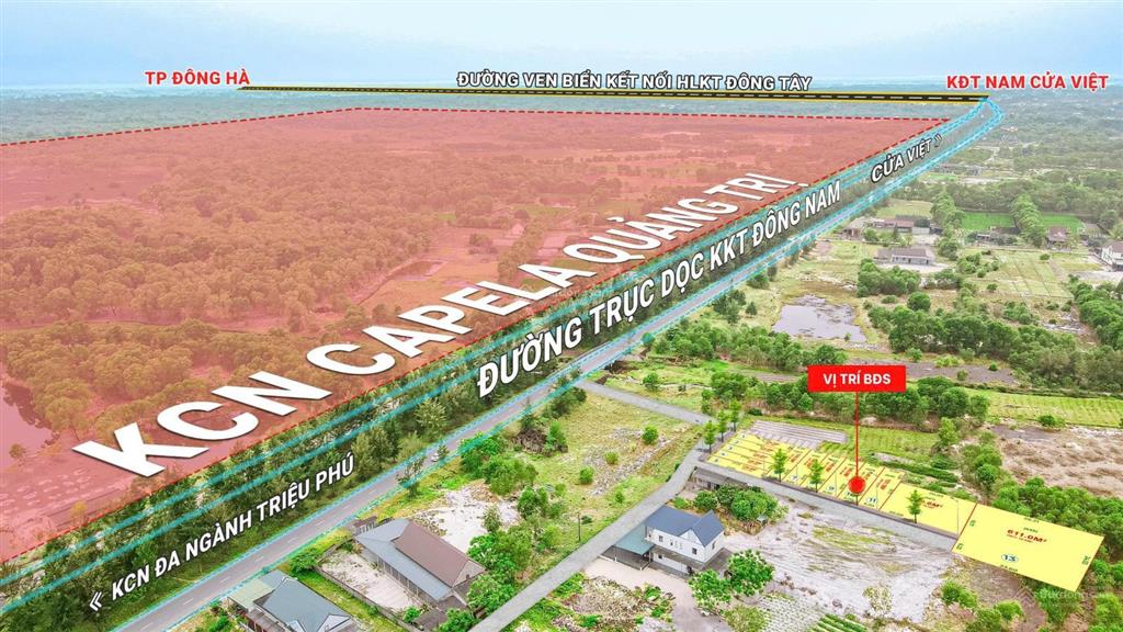 Đất đẹp gần biển nam cửa việt đường ô tô tránh nhau giá đầu tư