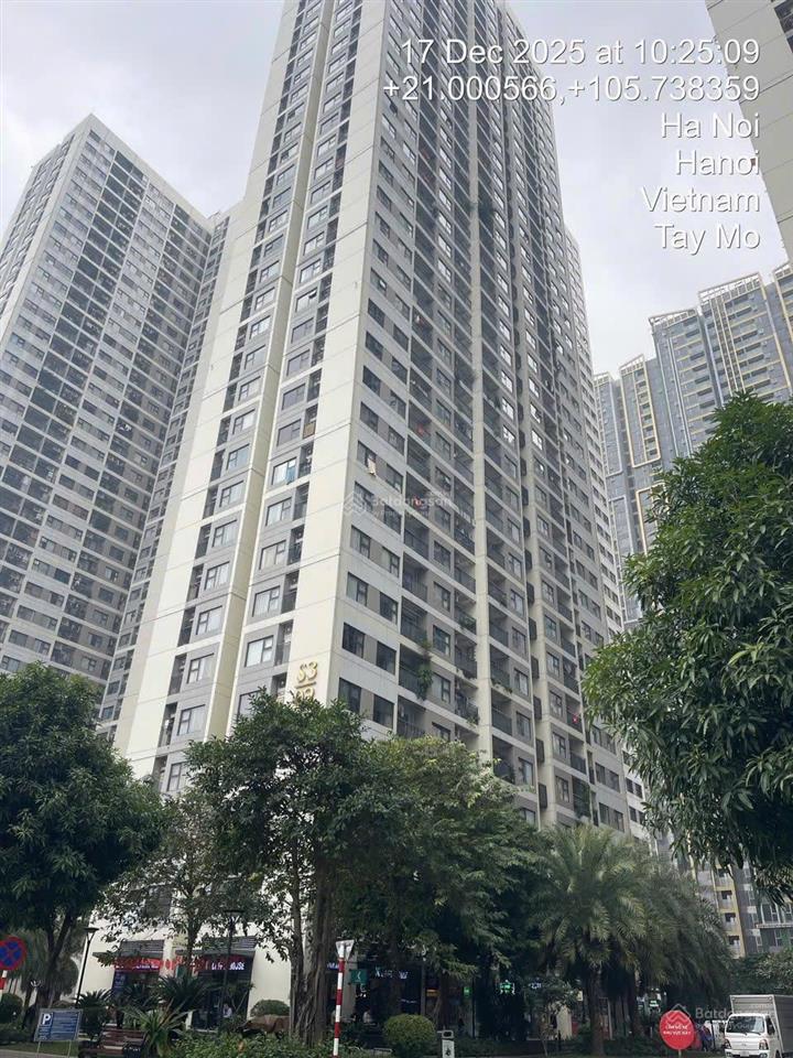 Cho thuê studio full đồ  vinhomes smart city tây mỗ  mới sạch, nhiều tiện ích chỉ 6.5tr/th