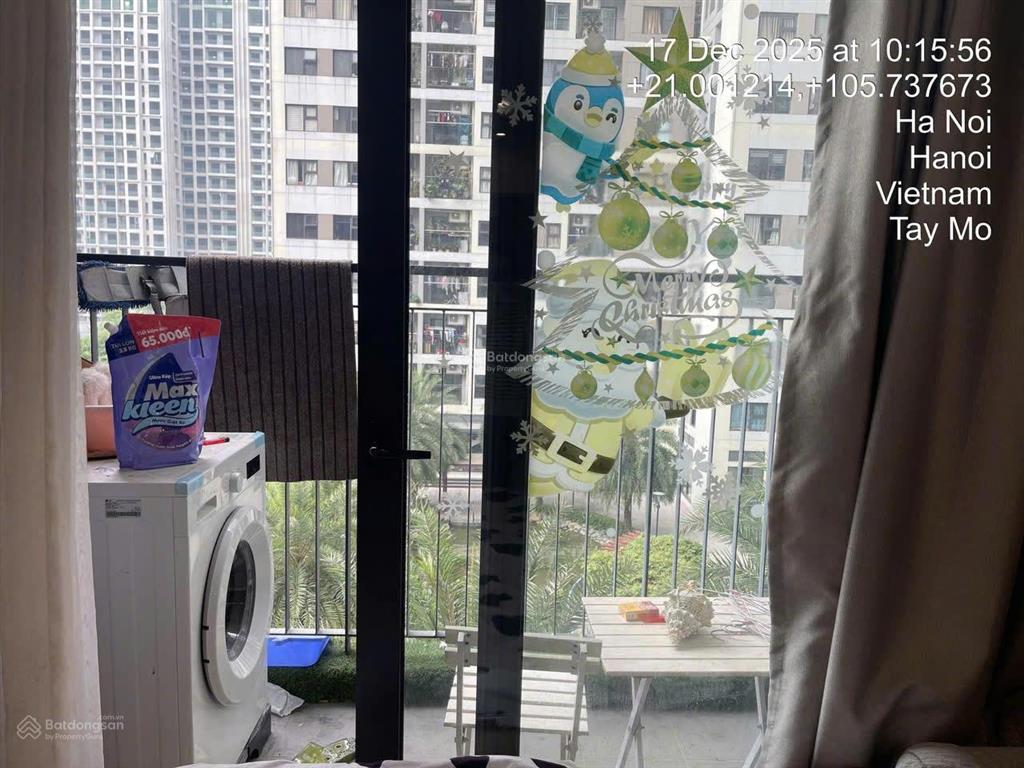 Cho thuê studio full đồ  vinhomes smart city tây mỗ  mới sạch, nhiều tiện ích chỉ 6.5tr/th