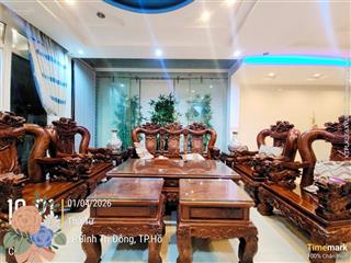 Biệt thự mặt tiền đường số 1a, bình trị đông, bình tân  158m2 (6x26) x 5 tầng  thang máy