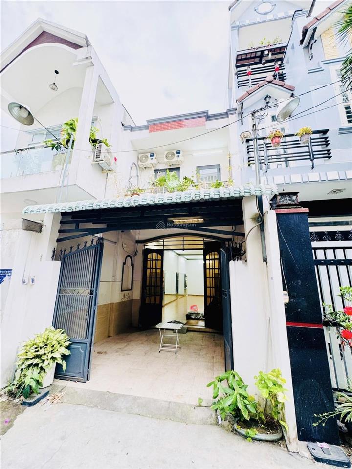 Lũy bán bích hẻm xe hơi vào nhà khu phân lô dân trí cao 76m 2 mặt tiền xây lửng 3 lầu st chỉ 7.3tỷ