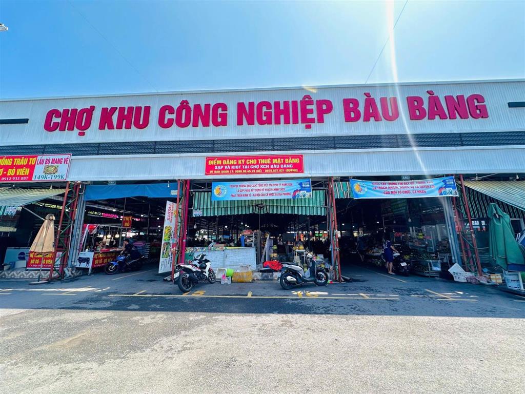 Ngay chợ bàu bàng, tphcm | mặt tiền d9 đường 25m | 150m2 (5x30) | dòng tiền 12tr/th | nhà giá tốt