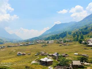 Bán đất tại xã tả van, sa pa, lào cai, 2,55 tỷ, 200m2 full thổ cư view ruộng lúa cực phẩm