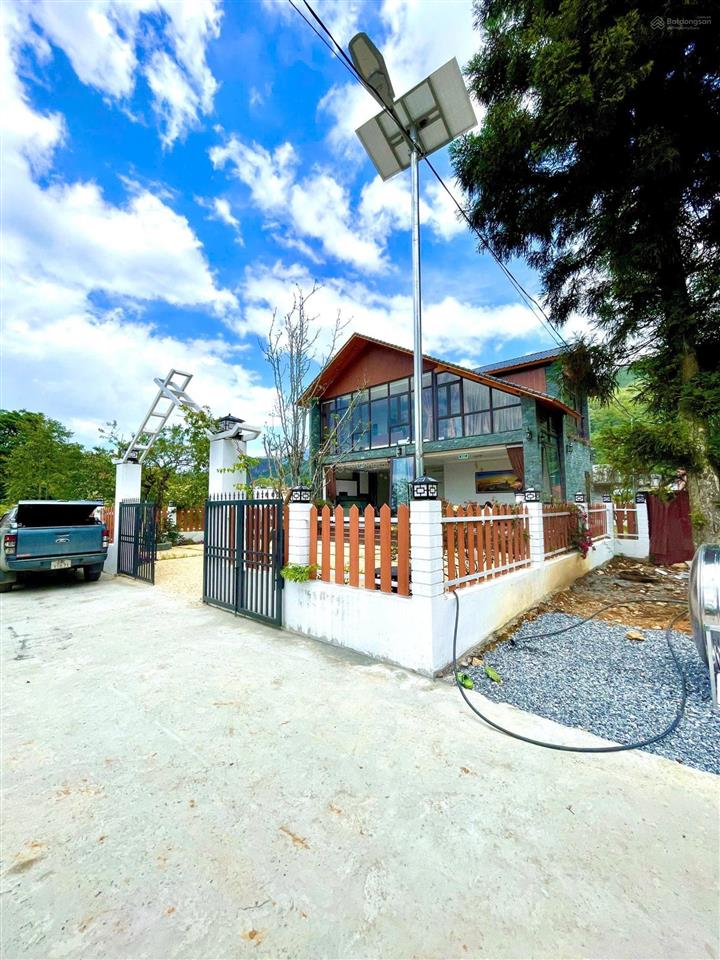 Biệt thự 2 tầng siêu hiện đại lõi trung tâm sapa view ngắm trọn tt sapa cực hiếm