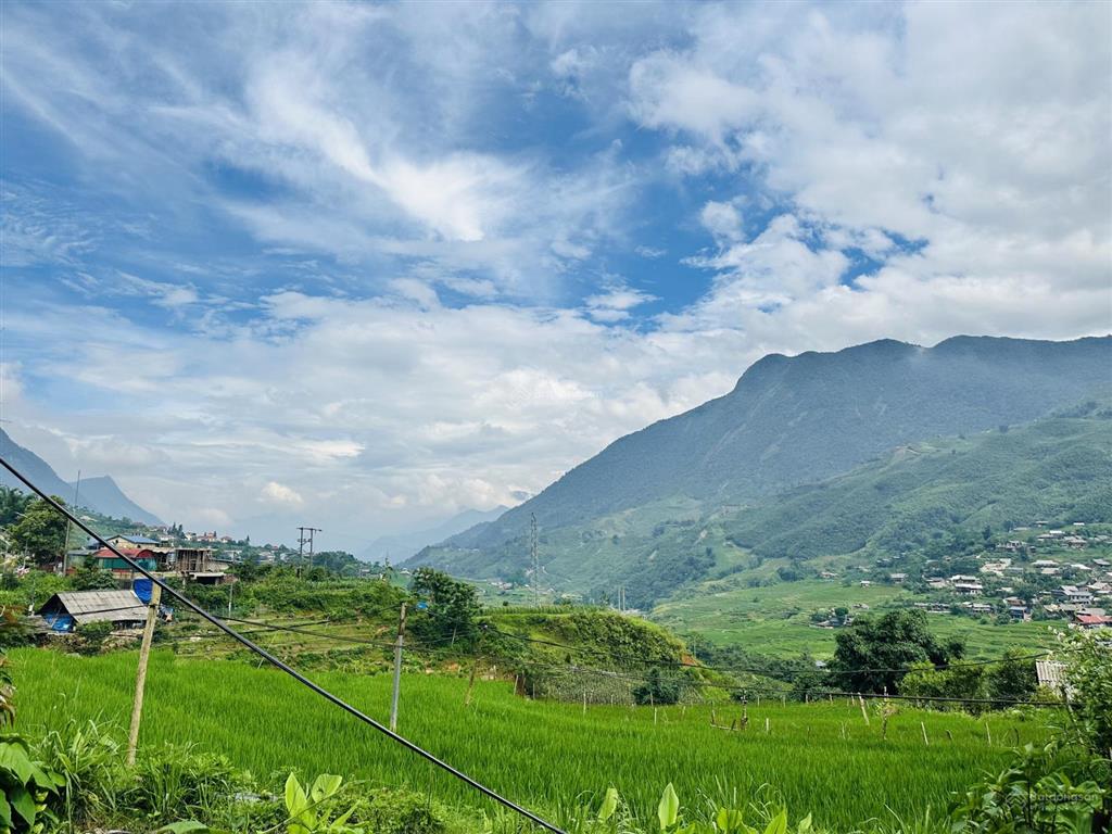 Bán đất tại xã tả van, sa pa, lào cai, 2,55 tỷ, 132m2 full thổ cư view ruộng lúa cực phẩm