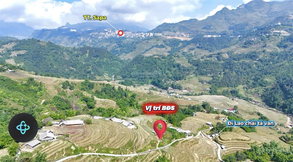 Siêu phẩm 1.236m2 full bìa view thung lũng ruộng lúa ý linh hồ tả van sa pa khai thác du lịch