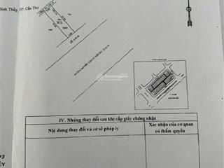 Bán nền mặt tiền nguyễn văn cừ vị trí kinh doanh đẹp nhất khu vực