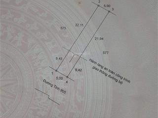 Chủ gửi bán nền đường tỉnh 905 xã mỹ thạnh trung, huyện tam bình.