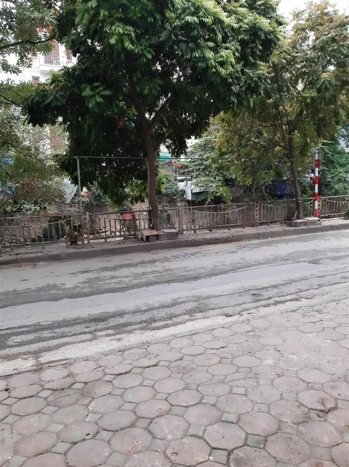 Nhà đất chính chủ mặt đường khu phương mai  kim liên, lô góc, mặt tiền lớn, vỉa hè 2 bên.