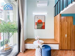 Căn duplex ban công  full nội thất, quận 7  mới 100%