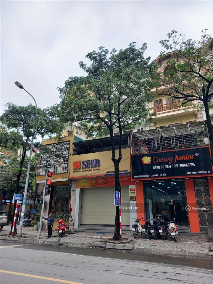 Chính chủ cần bán nhà mặt phố lưu quang vũ, nguyễn bá khoản, trung hòa, kinh doanh, giá nhỉnh 40 tỷ