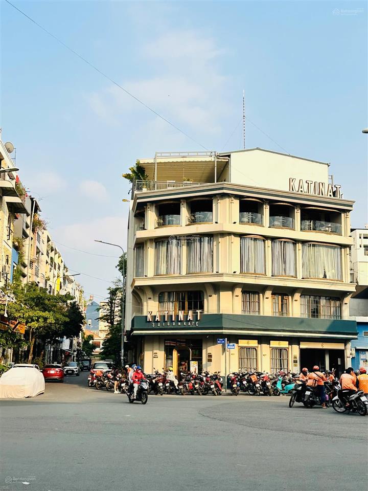 Bán tòa góc 2 mặt tiền hàm nghi quận 1 (bề ngang 7m  7 tầng)  hđt 190 triệu  giá 79 tỷ