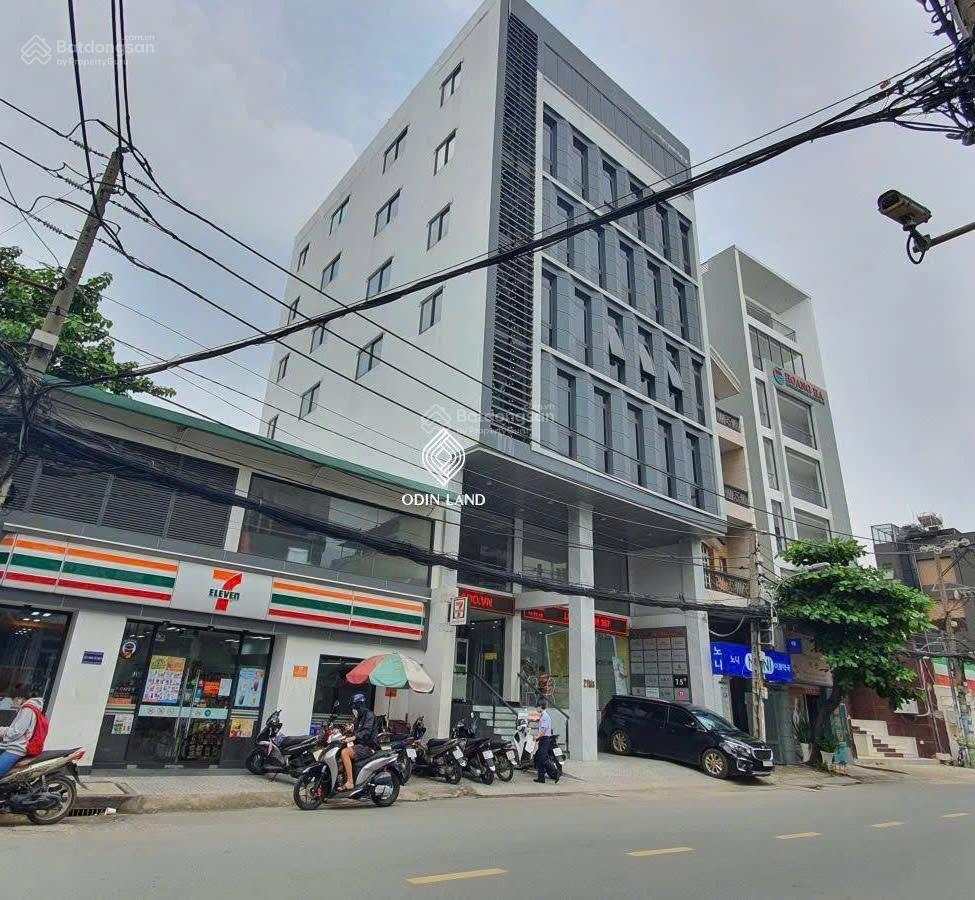 Bán tòa nhà mặt tiền ngay trường chinh tân bình (10x30m)  hầm 7 tầng  hđt 180 triệu  giá 58 tỷ