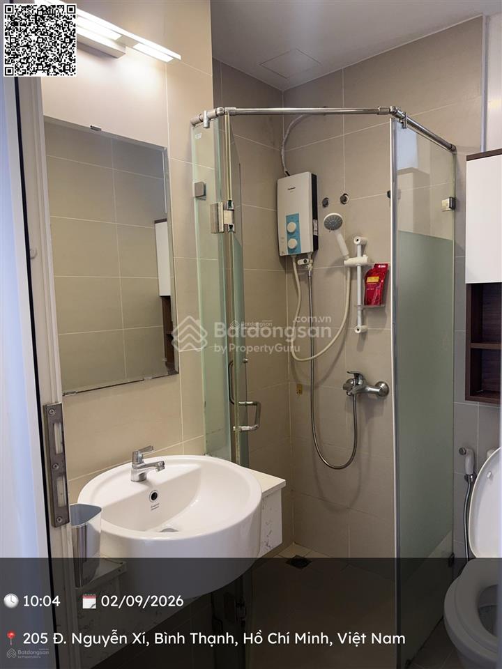 Cho thuê cc tại richmond city, 15 triệu/tháng, 66m2, 2pn, 2wc, nội thất full
