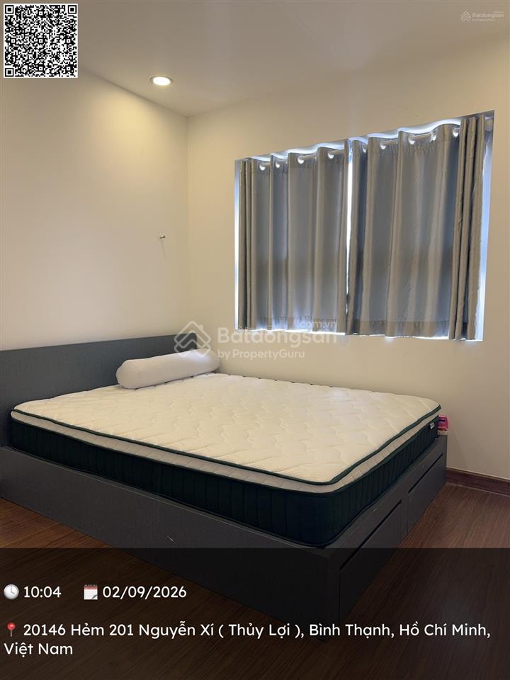 Cho thuê cc tại richmond city, 15 triệu/tháng, 66m2, 2pn, 2wc, nội thất full