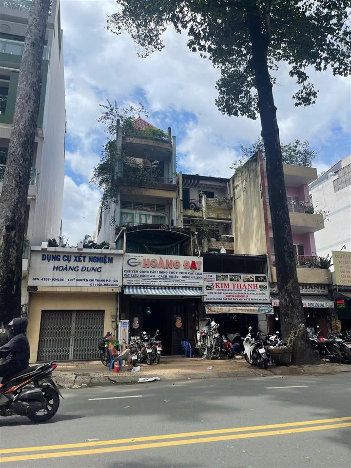 Bán nhà mặt tiền nguyễn chí thanh, quận 5, ngay bv chợ rẫy, dt 8m x28m, ctxd hầm 8 tầng, 74 tỷ