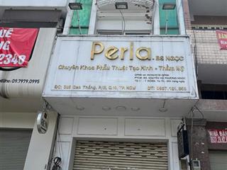 Giảm gấp 6 tỷ nhà mặt tiền cao thắng, quận 10, dt 4mx16m, trệt 3 lầu, ngay hà đô centrosa