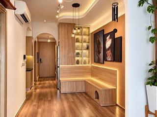 Bán căn 59m2 full nội thất thiết kế + giá 2,750 tỷ (102%) sổ hồng sẵn + tầng cao thoáng
