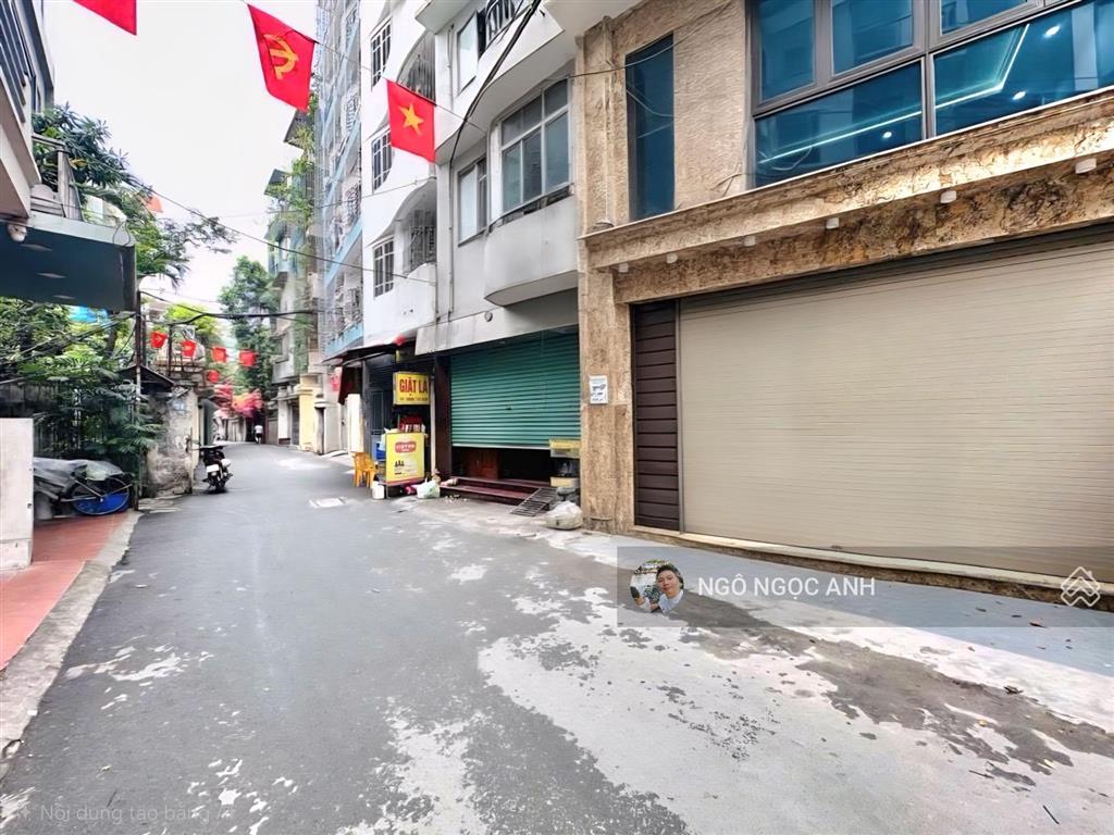 Mặt ngõ thông giải phóng oto tránh kinh doanh  38m 6 tầng thang máy mt5m  gara oto vào nhà