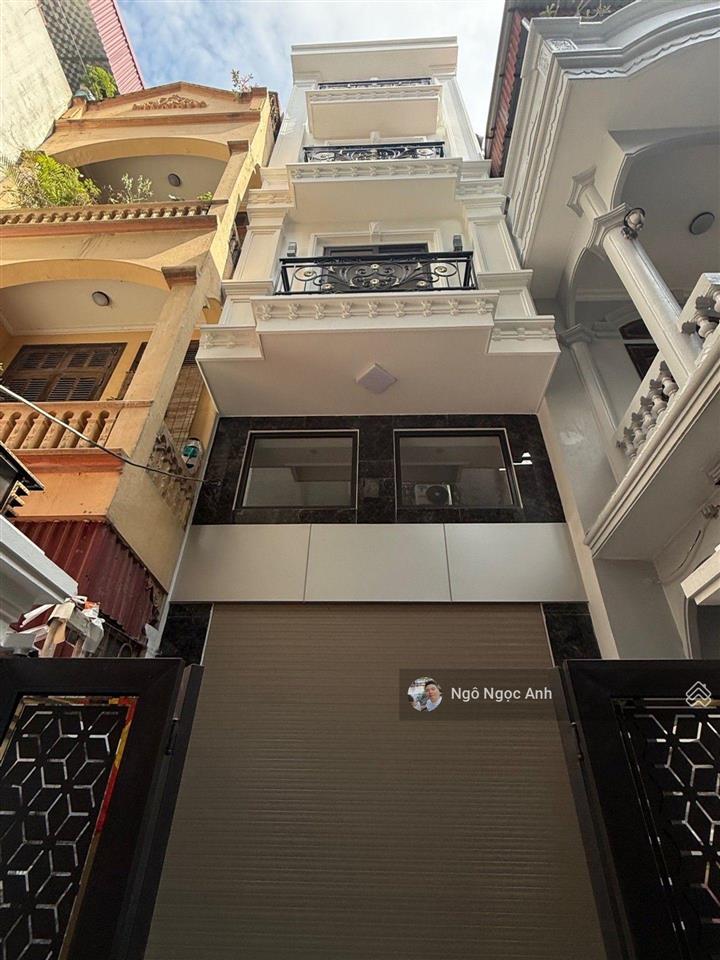 Bán nhà 2 mặt ngõ sân rộng 58m2 5 tầng mới cứng  ngọc hồi  oto đỗ gần ngõ thông gần chợ trường