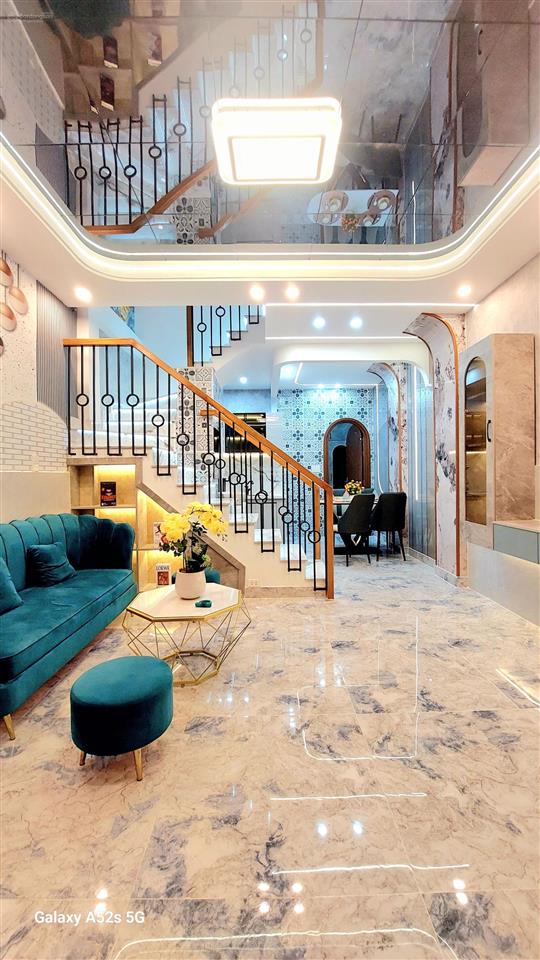 Anh chị có tỷ muốn nhà đẹp ở ngay, 44m2 2 tầng 3 phòng ngủ hẻm thông tân bình