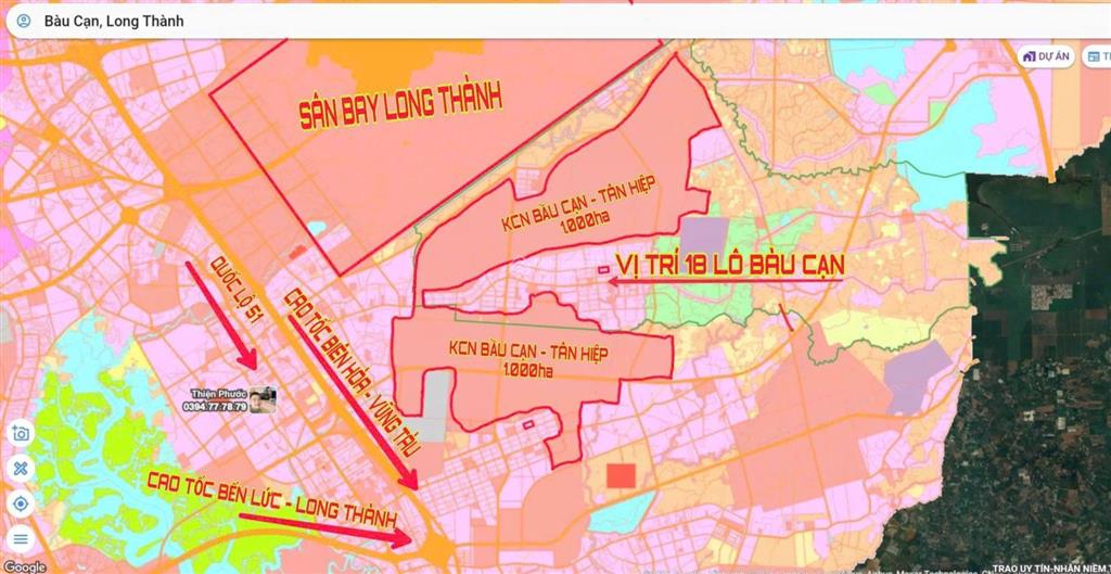 Đất thổ cư cạnh sân bay long thành