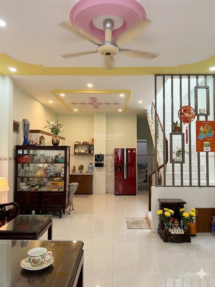 Bán nhà 1 trệt 1 lầu 5m x 21m. nguyễn văn quá giáp kdc an sương. giá 6 tỷ 390 tl