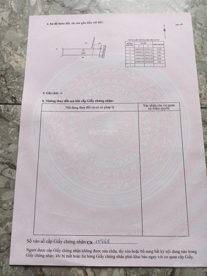 Bán đất thổ cư mỹ hạnh nam. 140m2 1ty7