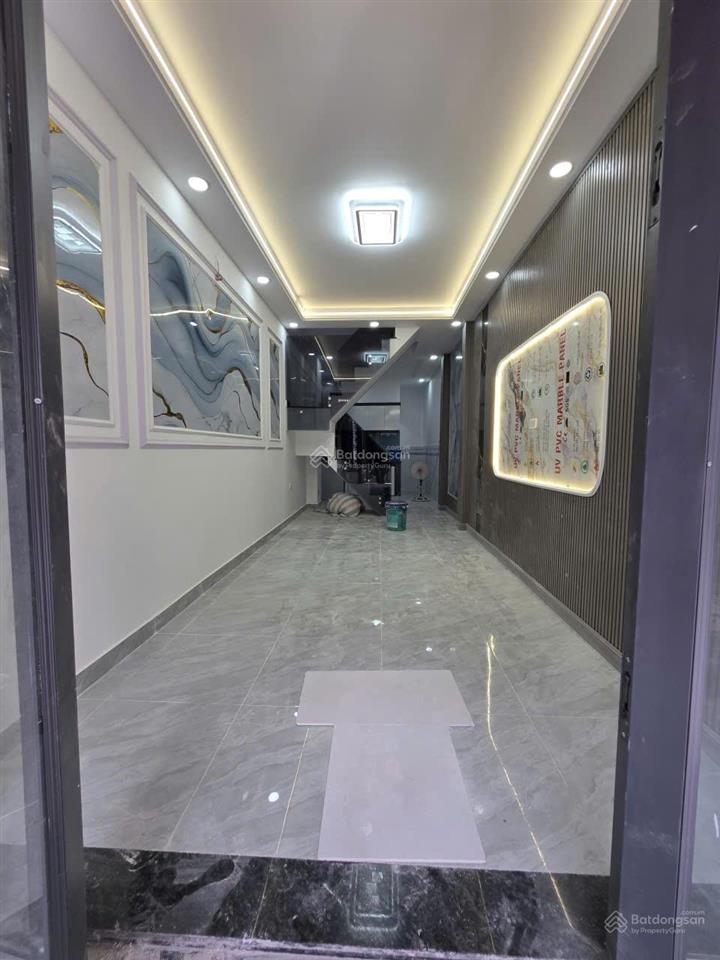 Nhà xây mới trệt lầu thới an 04,  q12