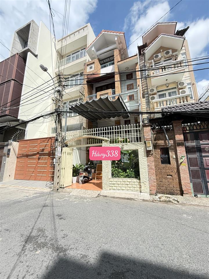 Biệt thự đường nhựa 8m ngay hoàng văn thụ, phường 4, quận tân bình, 132m2 + 5 tầng, giảm mạnh 5 tỷ