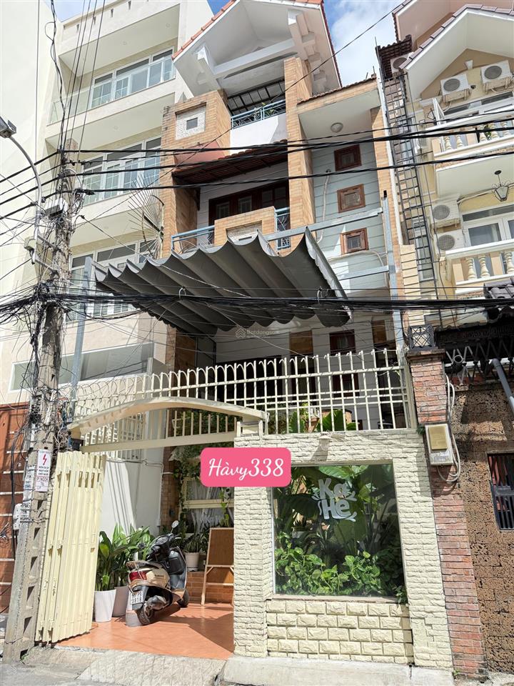 Biệt thự đường nhựa 8m ngay hoàng văn thụ, phường 4, quận tân bình, 132m2 + 5 tầng, giảm mạnh 5 tỷ