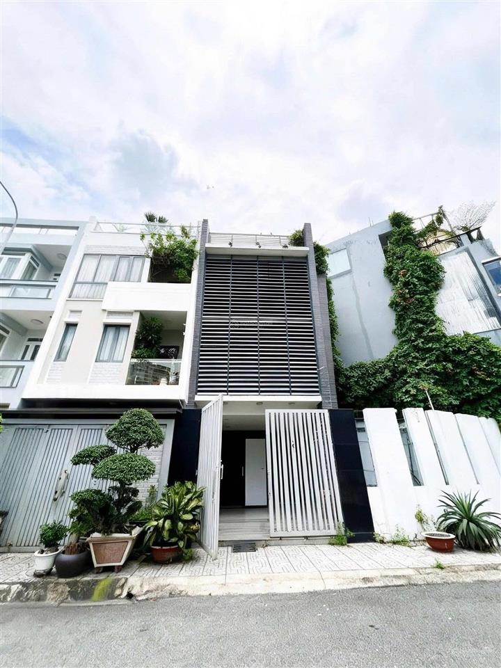 Khu biệt thự compound  chung cư botanic  nguyễn thượng hiền  7x20m  4 tầng sân vườn