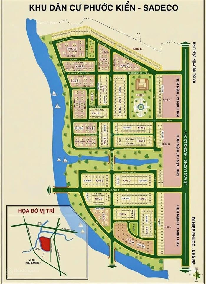 Bán nhà phố khu dân cư sadeco phước kiển a, dt 5*20,1trệt,3 lầu, , có sổ hồng ,giá 12.5ty