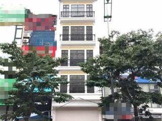 Building mặt phố đào tấn 122 tỷ 160m2 x 6 tầng, thang máy thông sàn