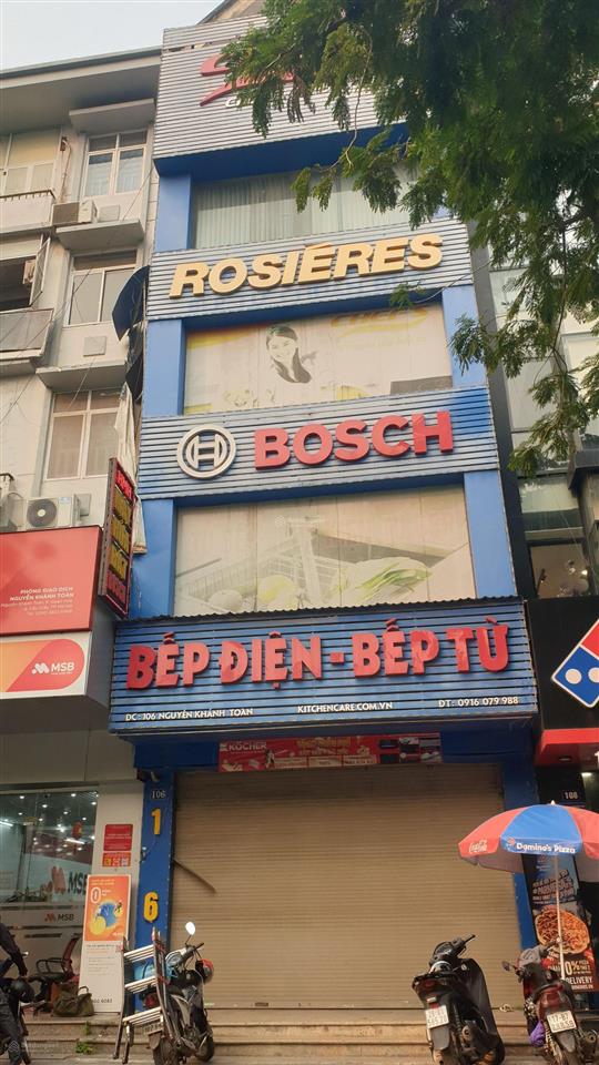 Mặt phố âu cơ  tây hồ diện tích 140m x 5 tầng, giá 77,8 tỷ. kinh doanh, thanh máy ô tô tránh