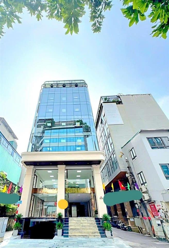 Mặt phố phùng chí kiên 106m x 9 tầng giá 57 tỷ, vỉa hè ô tô tránh, kinh doanh mọi loại hình