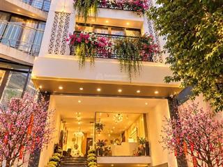 Nguyễn văn cừ 120m2 x 9 tầng giá 60 tỷ, như khách sạn hạng thương gia, phân lô ô tô tránh