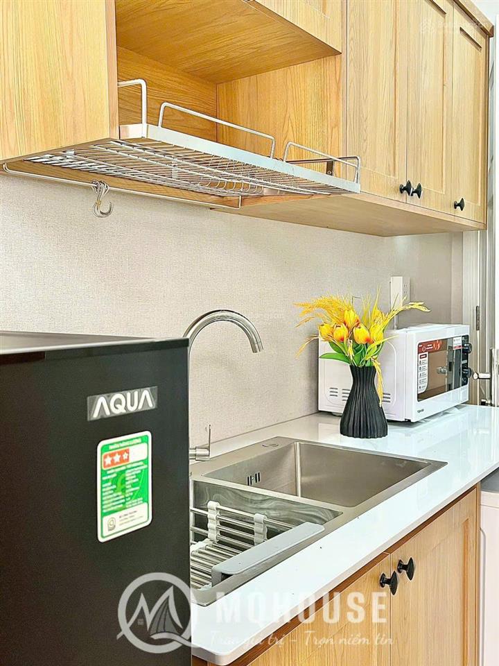 / căn hộ 1 phòng ngủ, nội thất  dịch vụ đầy đủ, mới khai trương