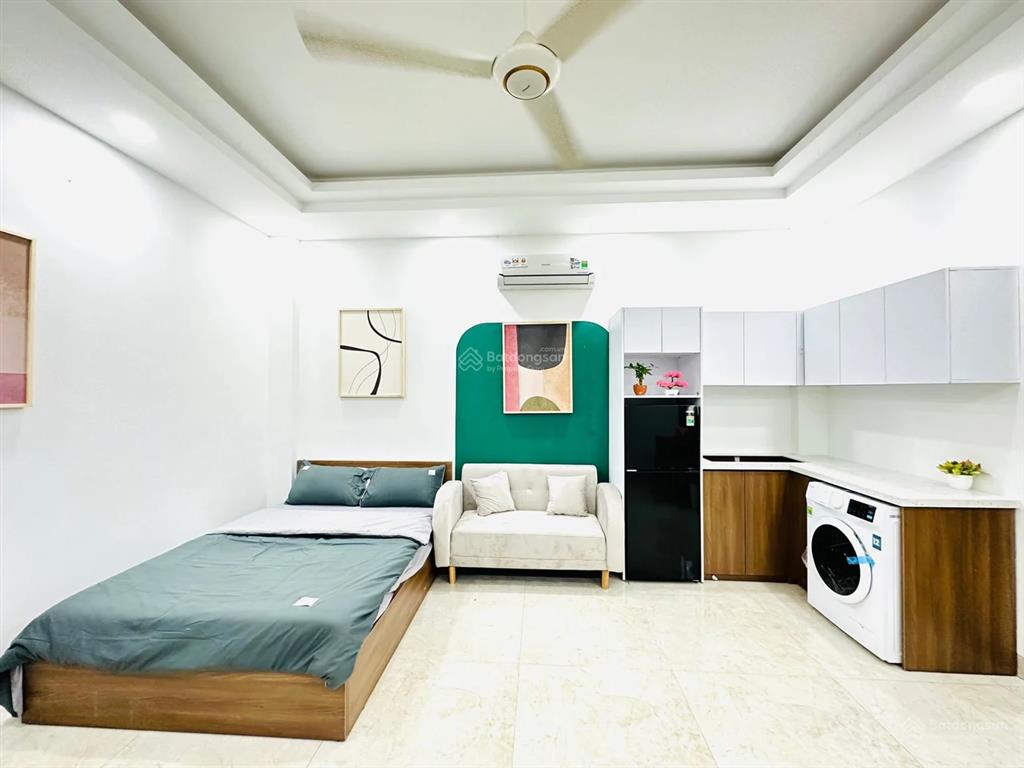 Phòng đẹp mini có full nội thất và máy giặt riêng rất đẹp ở lê văn quới