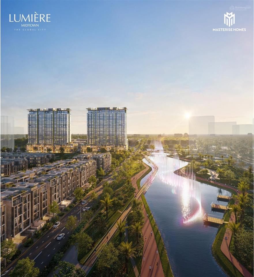 Lumiere midtown căn thường 2pn  2wc 80m2 9.9 tỷ, view nhạc nước, hướng đn, hỗ trợ vay đến 70%