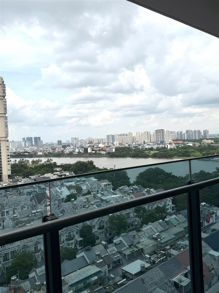 Căn hộ 3pn2wc 133m2 full nội thất cao cấp, 55tr/tháng, căn góc ôm trọn sông + landmark 81, xem dễ